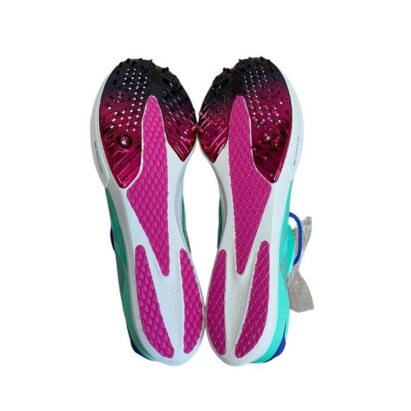 ADIDAS ADIZERO AMBITION PULSE MINT SPIKES MENS SZ 12.5 WOMENS SZ 13.5 GV9068 NEW - Picture 9 of 9